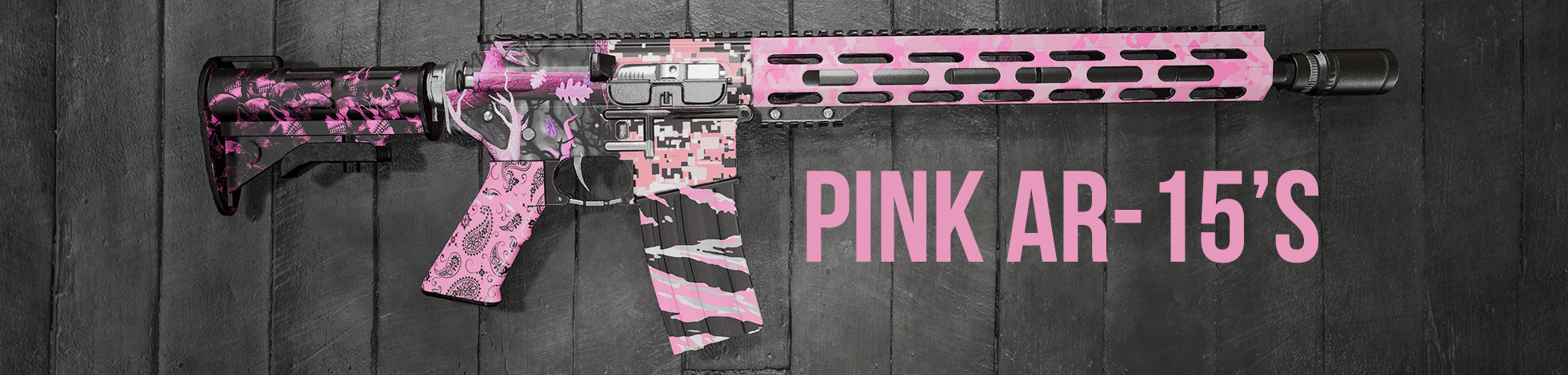 Pink AR-15's