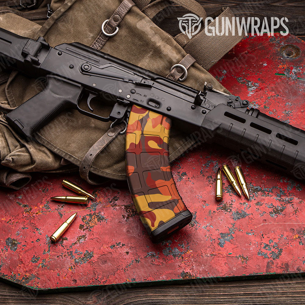 Classic Autumn Gun Skin Vinyl Wrap