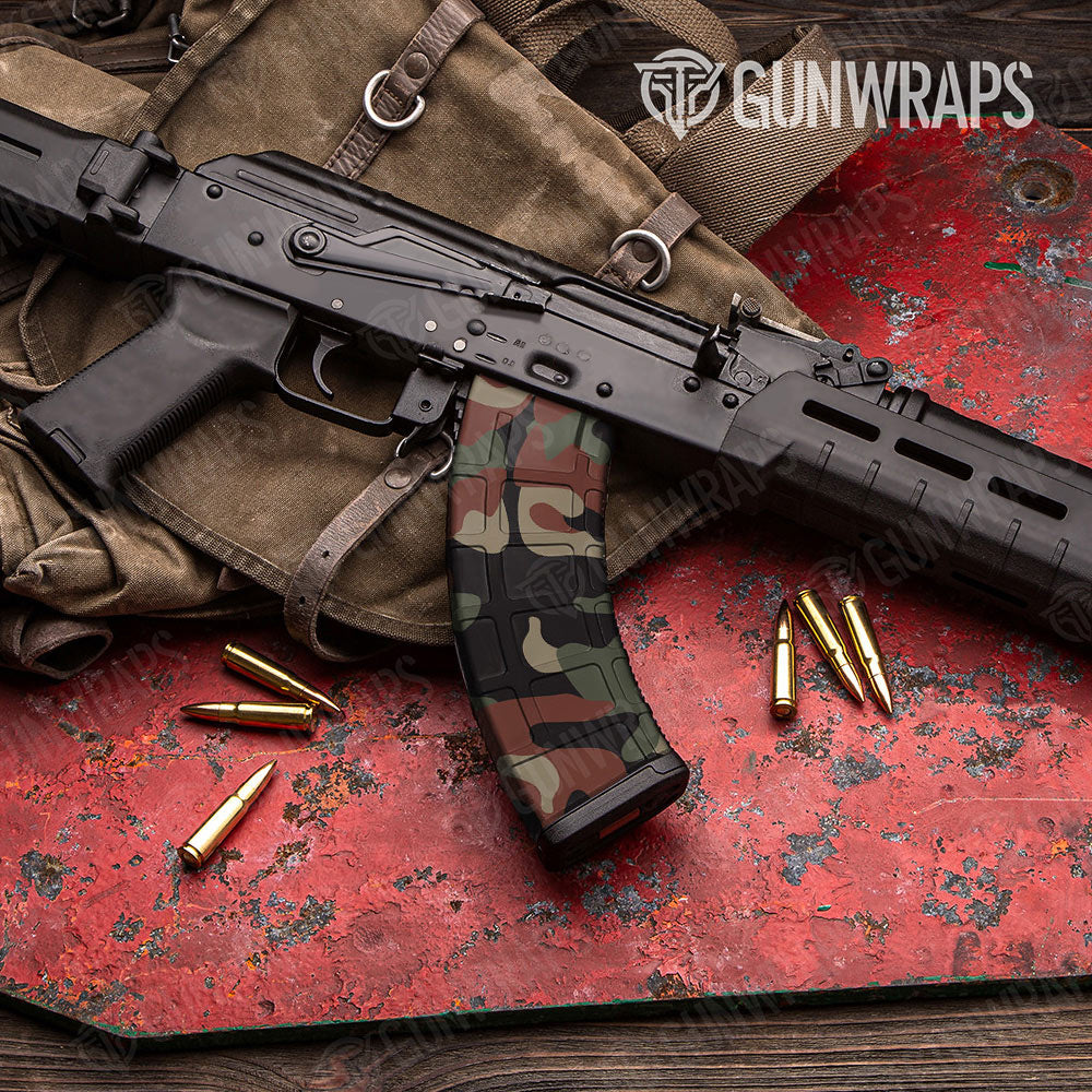 Classic Militant Copper Gun Skin Vinyl Wrap