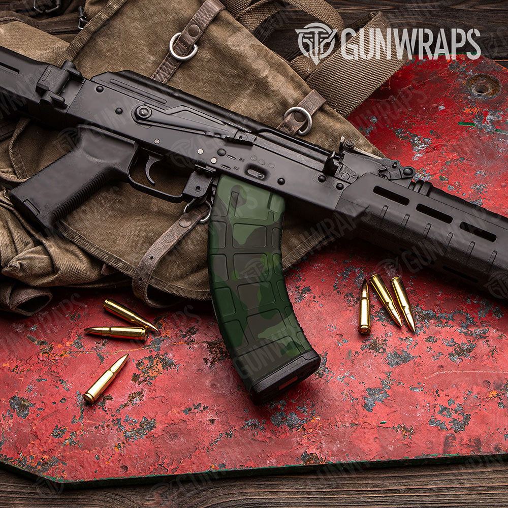 Cumulus Army Dark Green Gun Skin Vinyl Wrap