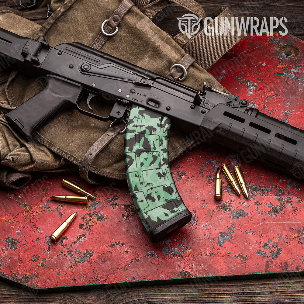Erratic Mint Chocolate Chip Gun Skin Vinyl Wrap