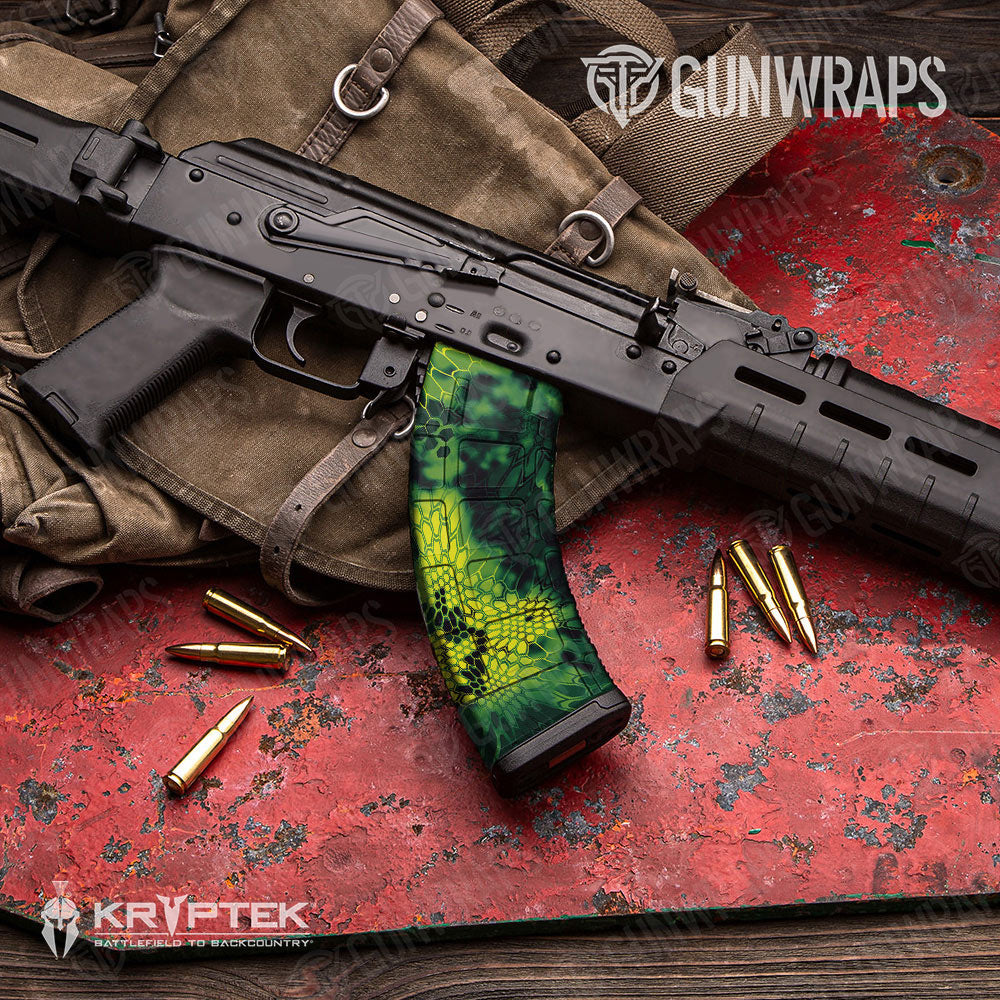 Kryptek Toxic Waste Gun Skin Vinyl Wrap