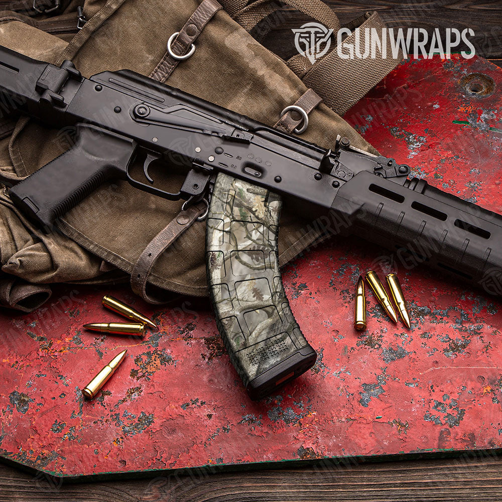 Nature Lifeless Woods Gun Skin Vinyl Wrap