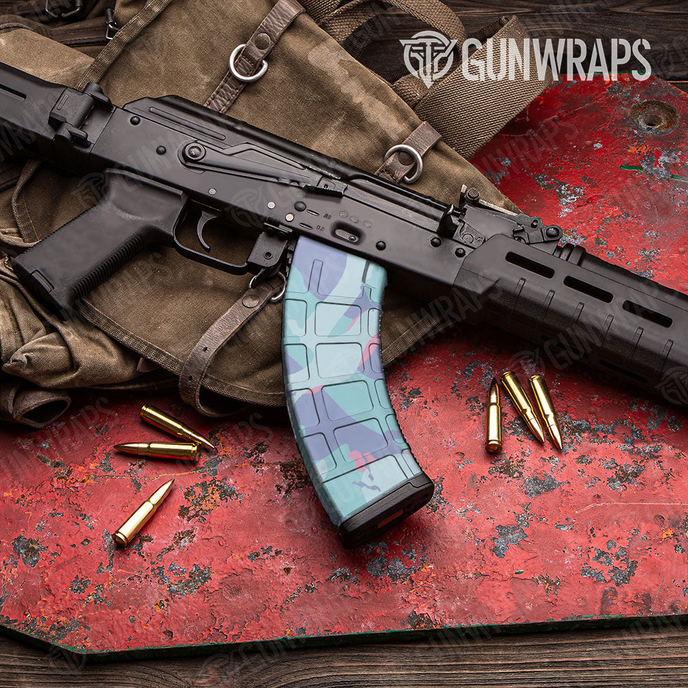 Ragged Cotton Candy Gun Skin Vinyl Wrap