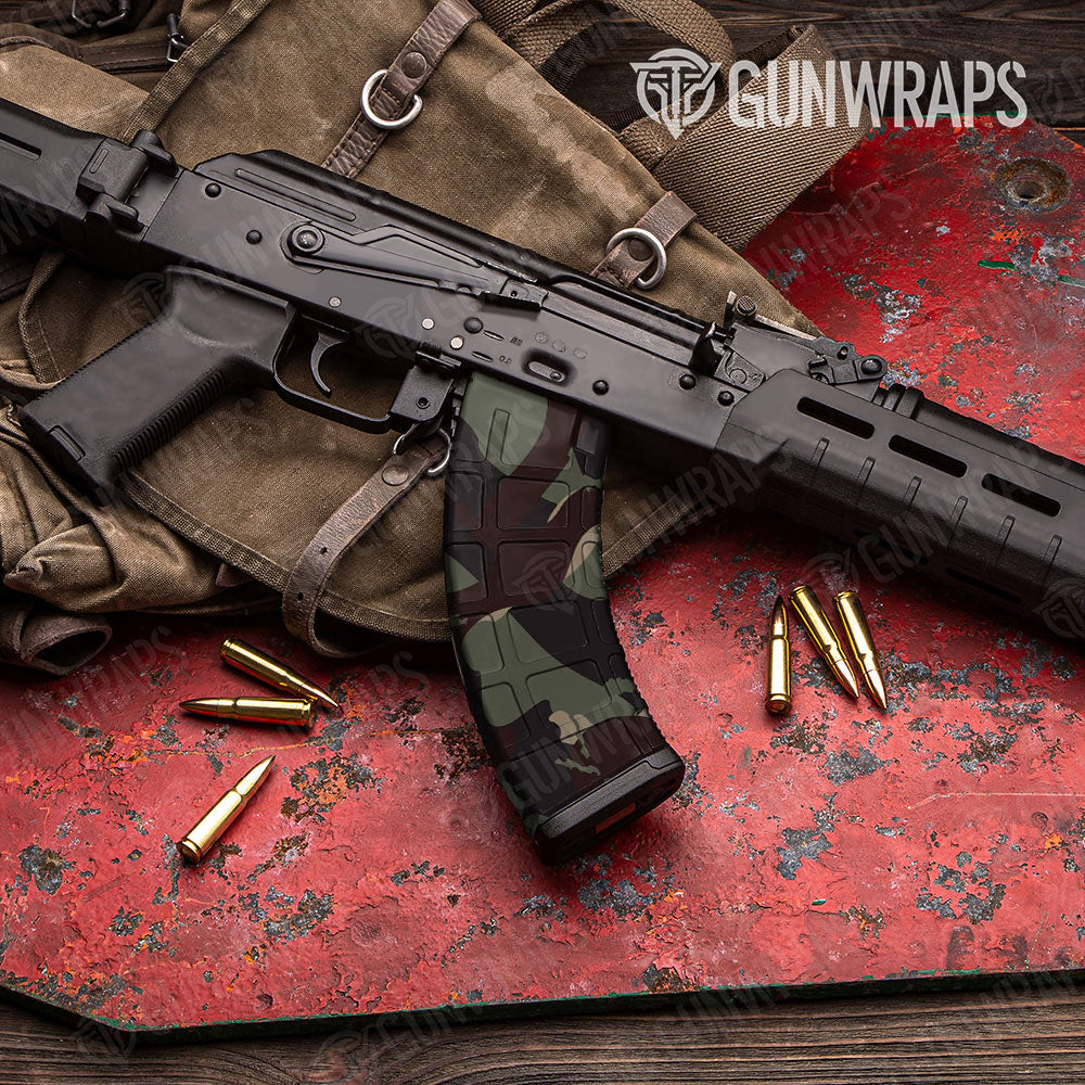 Ragged Militant Blood Gun Skin Vinyl Wrap