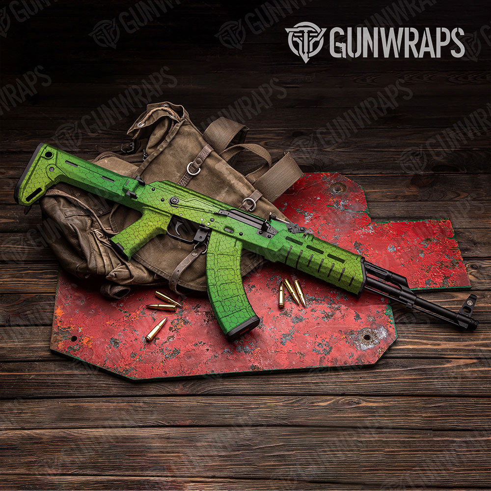 Animal Print Anole Gun Skin Vinyl Wrap
