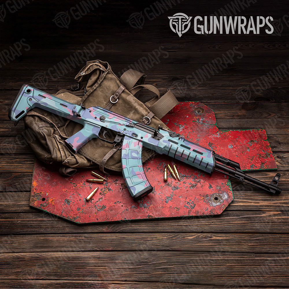 Classic Cotton Candy Gun Skin Vinyl Wrap
