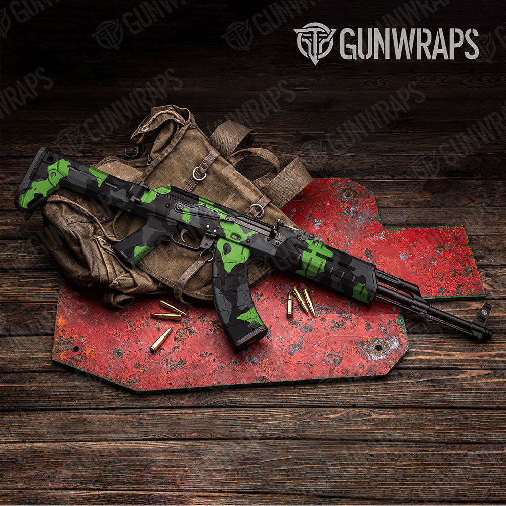 Cumulus Metro Green Gun Skin Vinyl Wrap