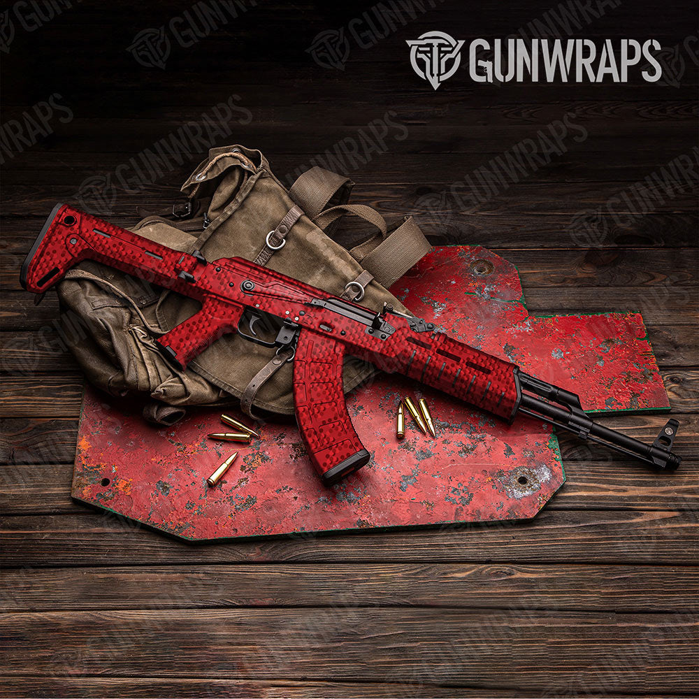 Eclipse Elite Red Gun Skin Vinyl Wrap