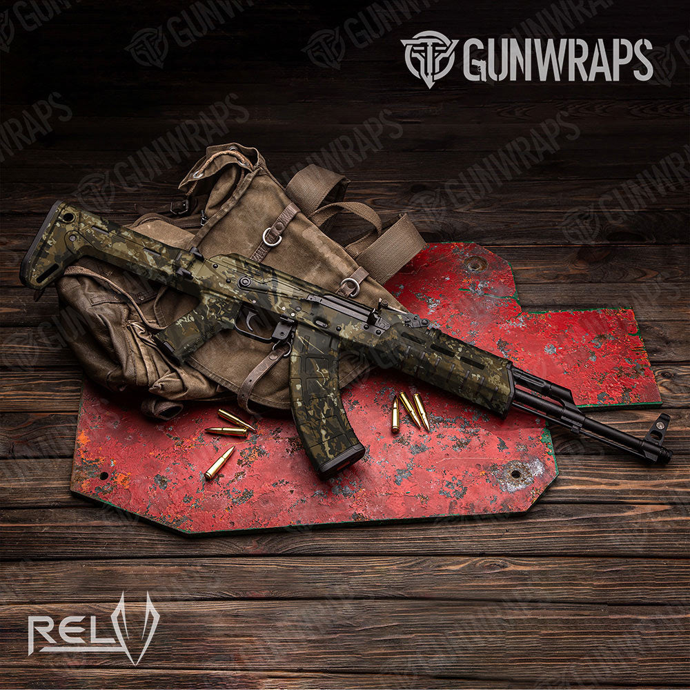 RELV Harvester Gun Skin Vinyl Wrap