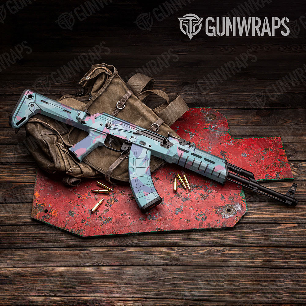 Ragged Cotton Candy Gun Skin Vinyl Wrap