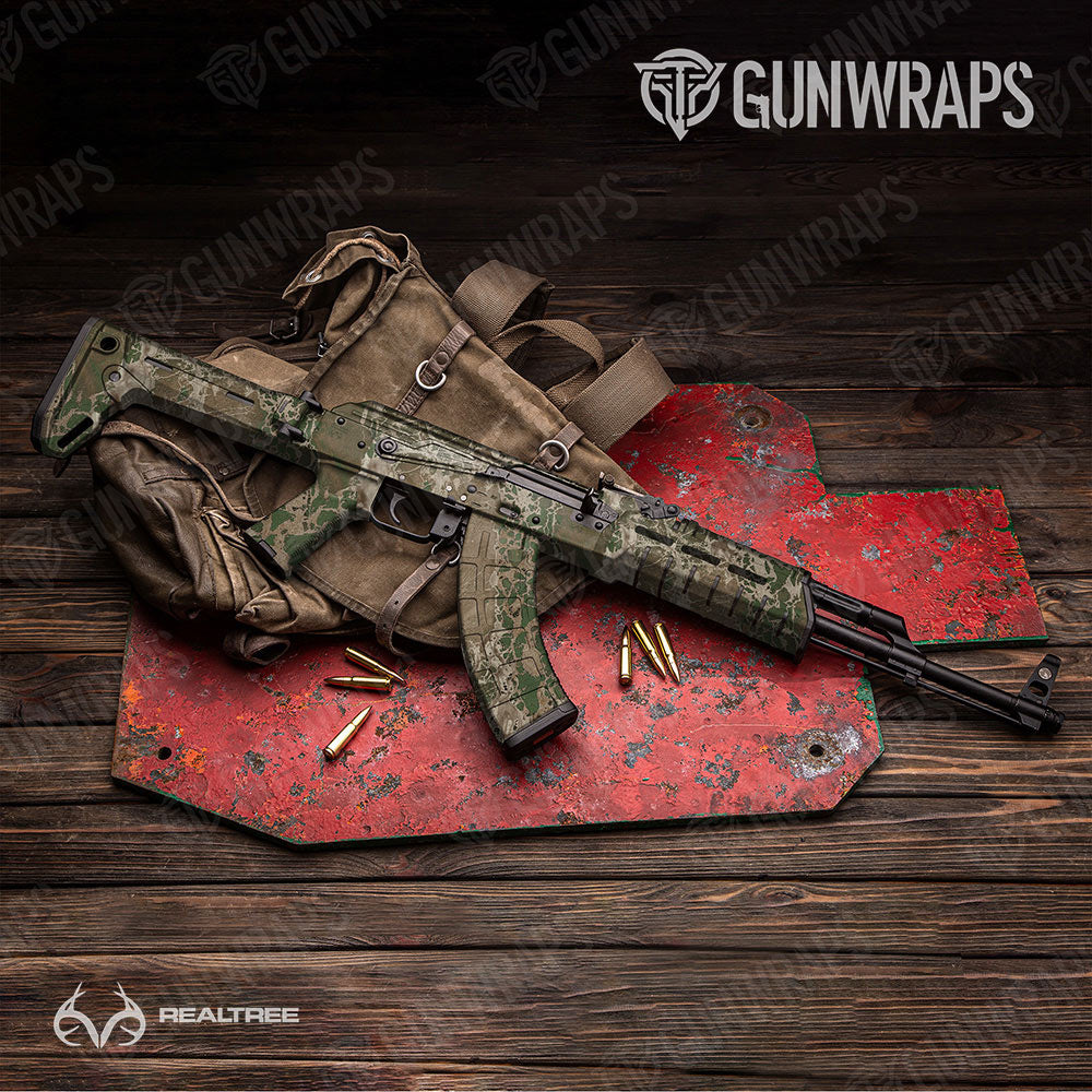 Realtree WAV3 Hillside Gun Skin Vinyl Wrap