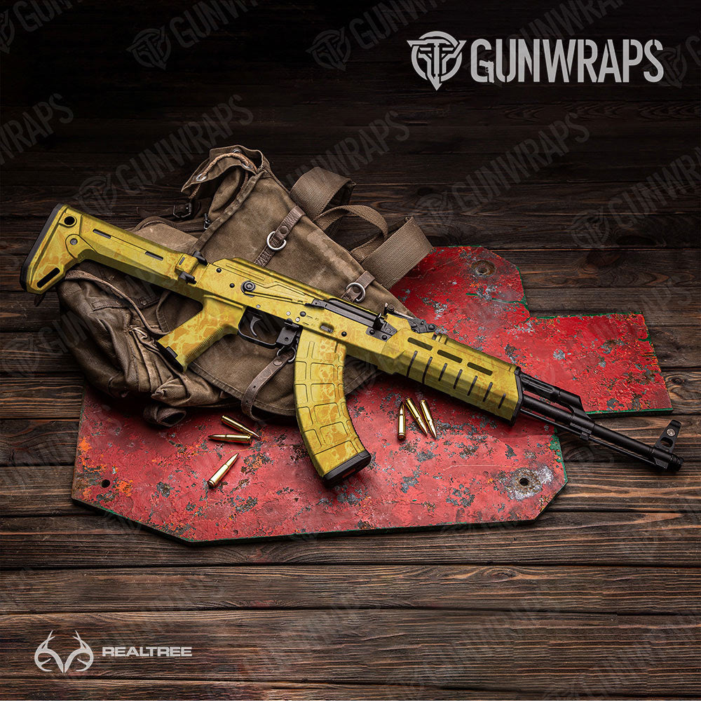 Realtree WAV3 Sunflower Gun Skin Vinyl Wrap