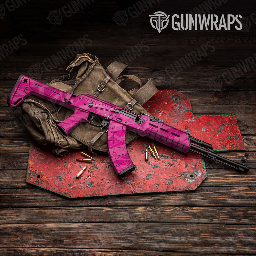 Sharp Elite Magenta Gun Skin Vinyl Wrap