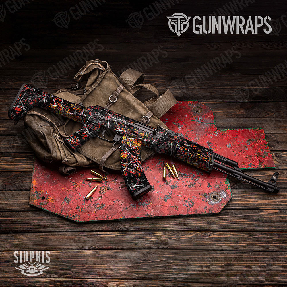 Sirphis Wildfire Gun Skin Vinyl Wrap