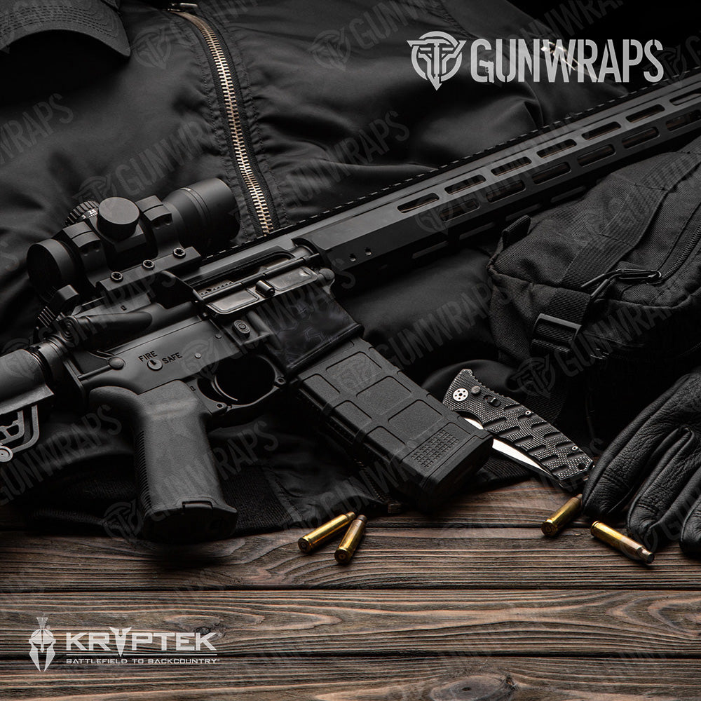 AR-15 Mag Well Kryptek Typhon Gun Skin Vinyl Wrap