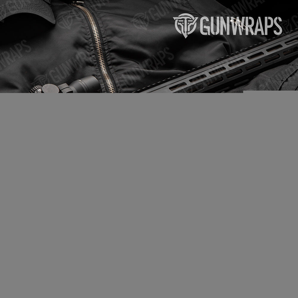 AR-15 Mag Well Shattered Elite White Gun Skin Vinyl Wrap