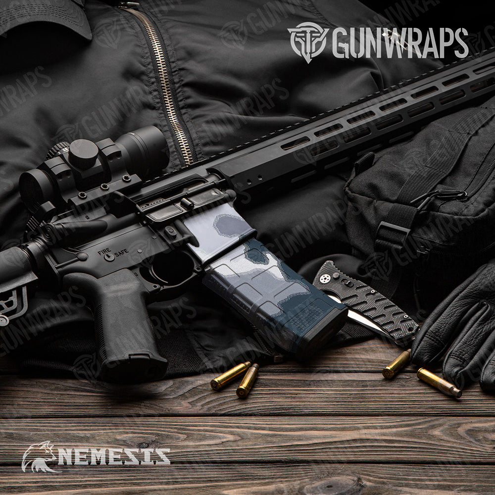 AR-15 Mag & Mag Well Nemesis Night Ops Gun Skin Vinyl Wrap