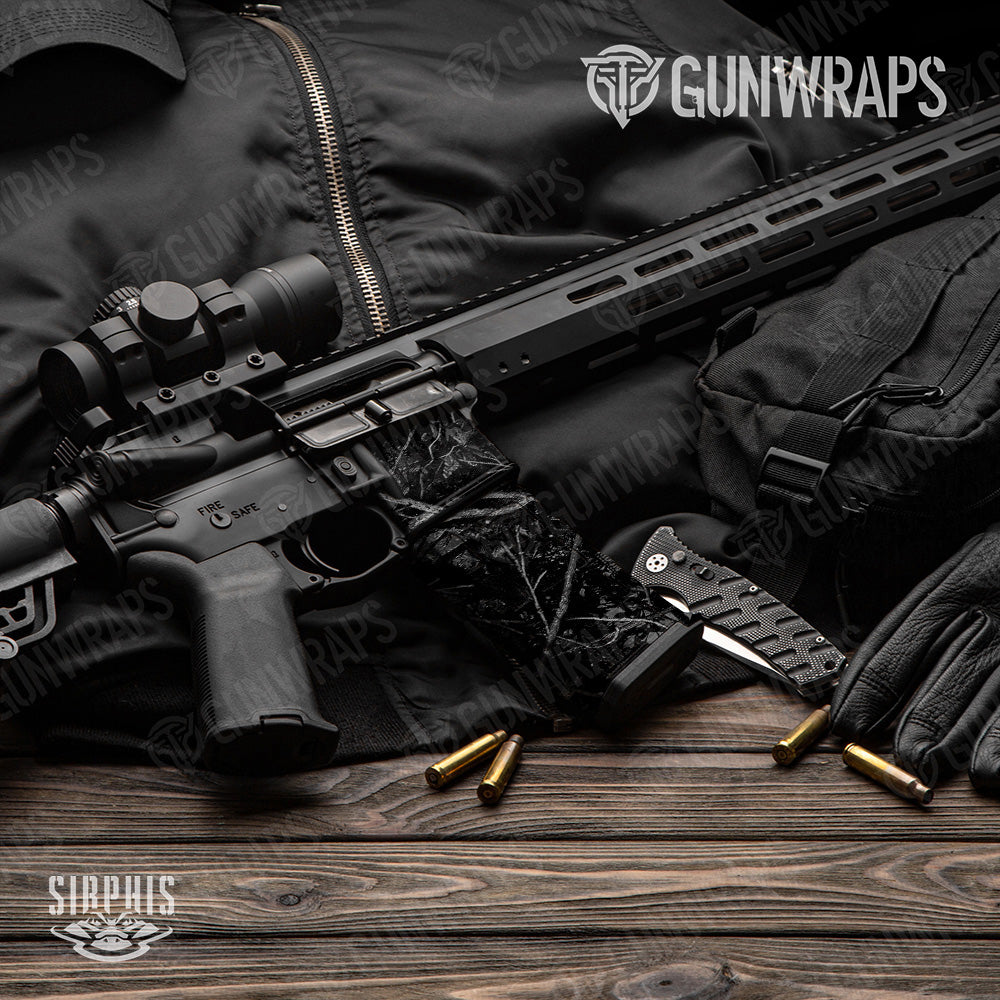 AR-15 Mag & Mag Well Sirphis Harvest Moon Gun Skin Vinyl Wrap