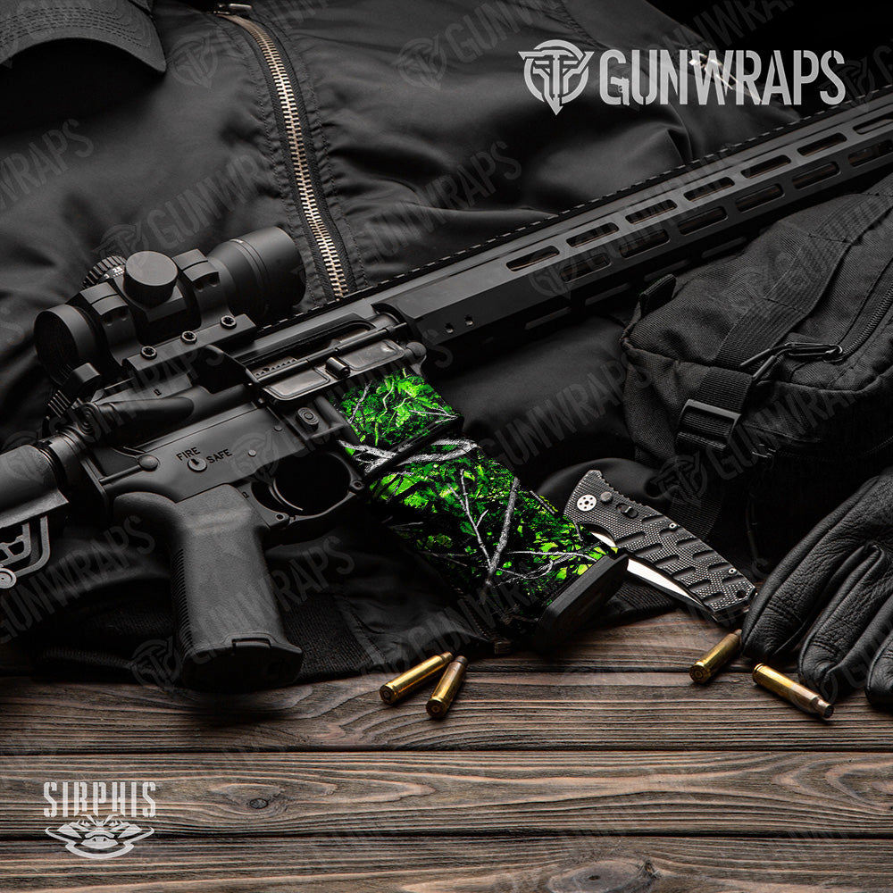 AR-15 Mag & Mag Well Sirphis Toxic Gun Skin Vinyl Wrap