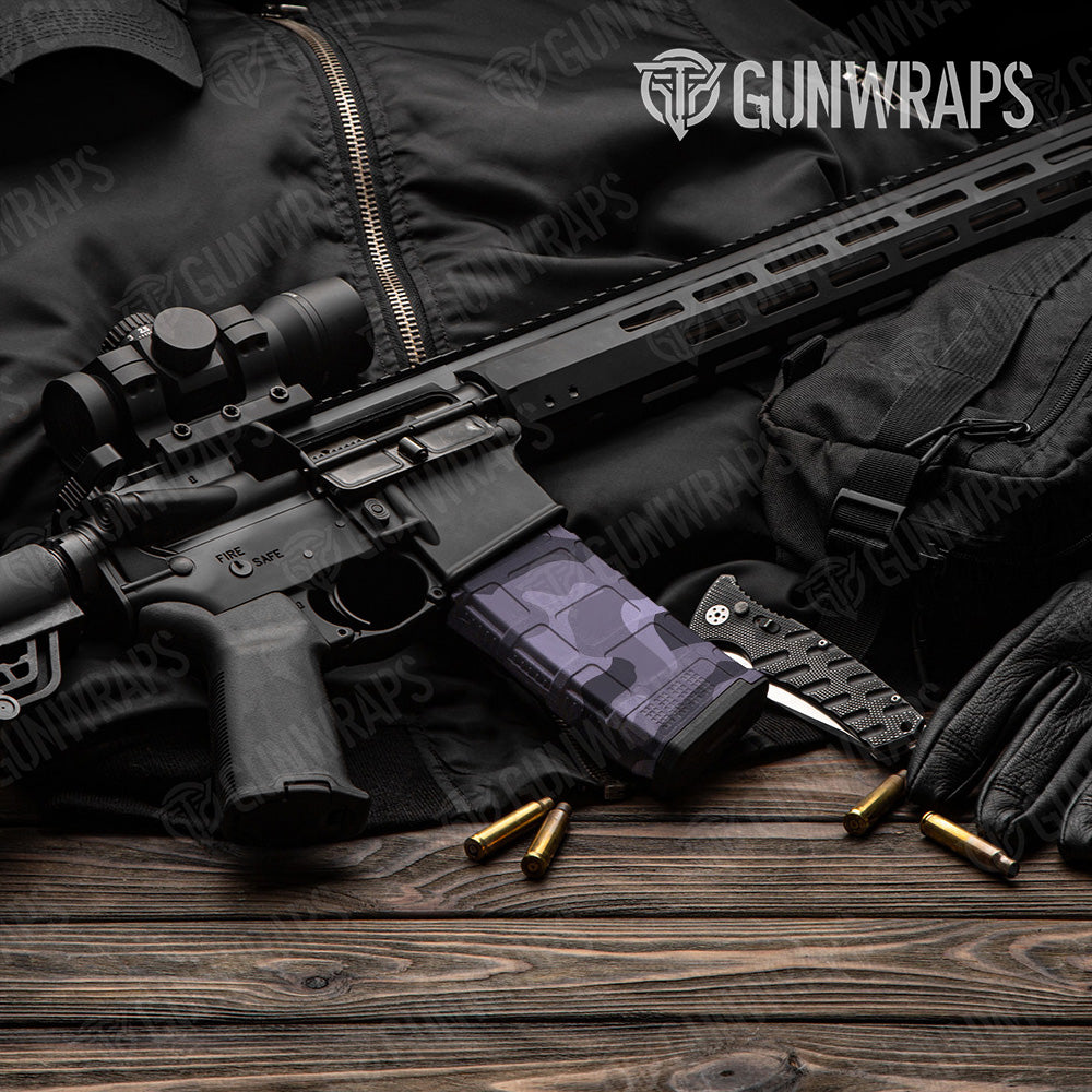 AR-15 Mag Classic Lilac Gun Skin Vinyl Wrap