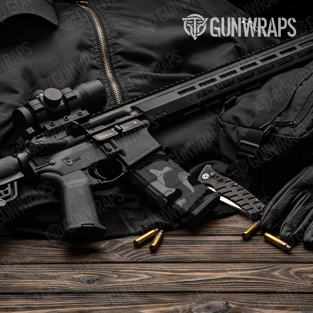 AR-15 Mag Classic Midnight Gun Skin Vinyl Wrap