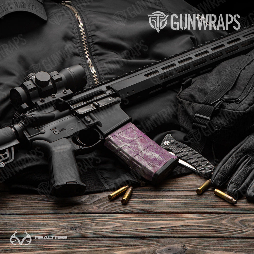 AR-15 Mag Realtree Aspect Pop Gun Skin Vinyl Wrap