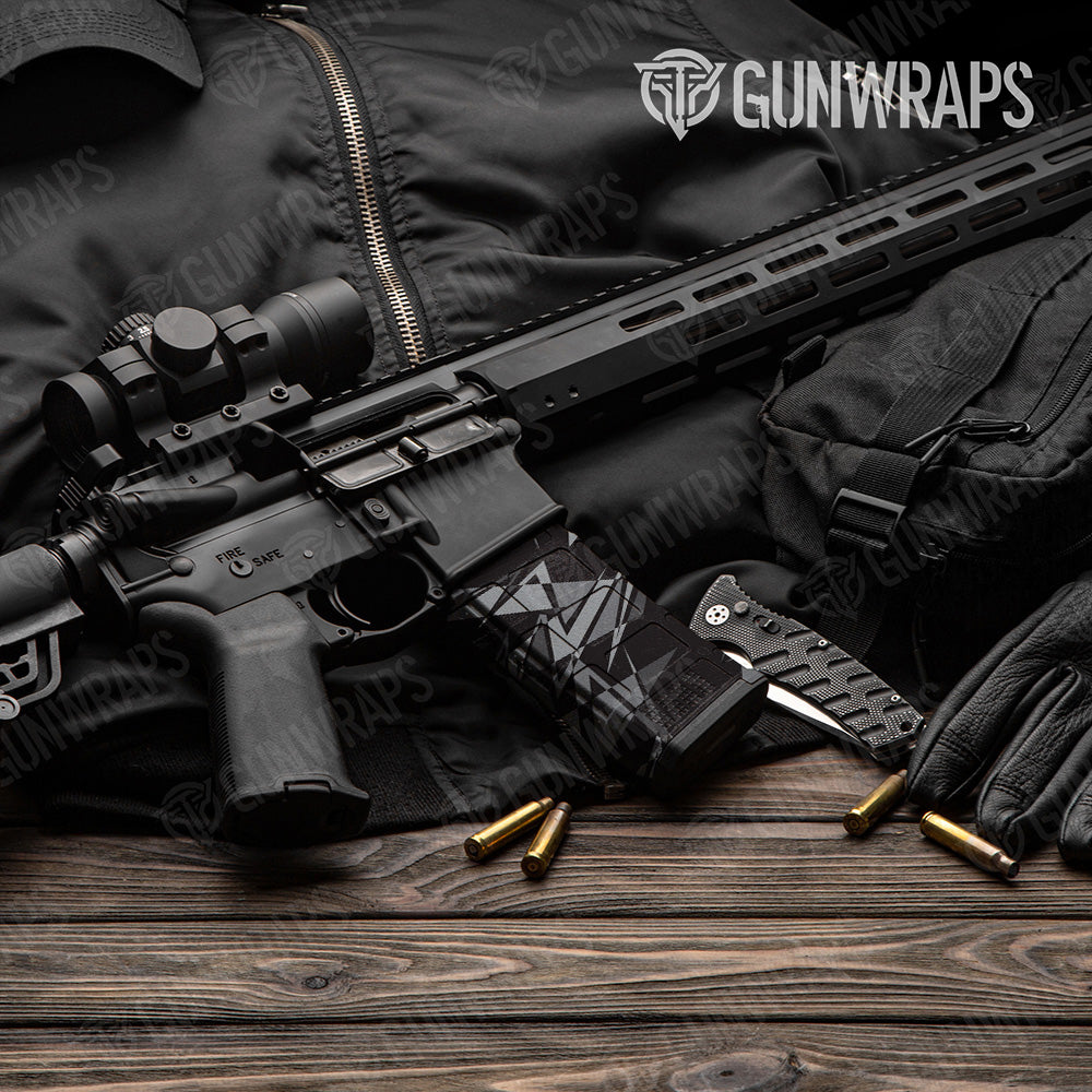 AR-15 Mag Sharp Midnight Gun Skin Vinyl Wrap