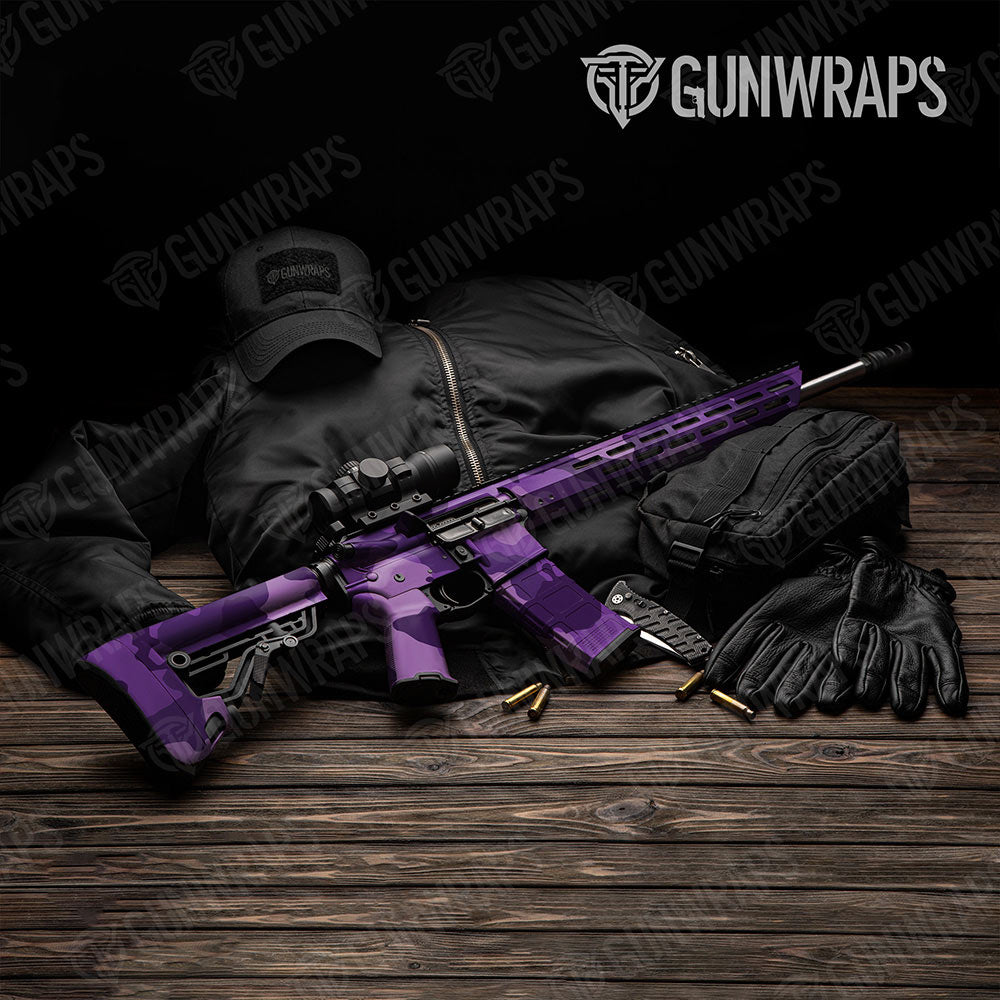 Cumulus Elite Purple Gun Skin Vinyl Wrap