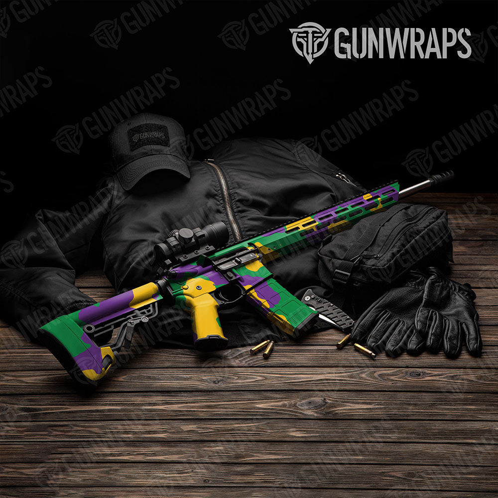 Cumulus Mardi Gras Gun Skin Vinyl Wrap