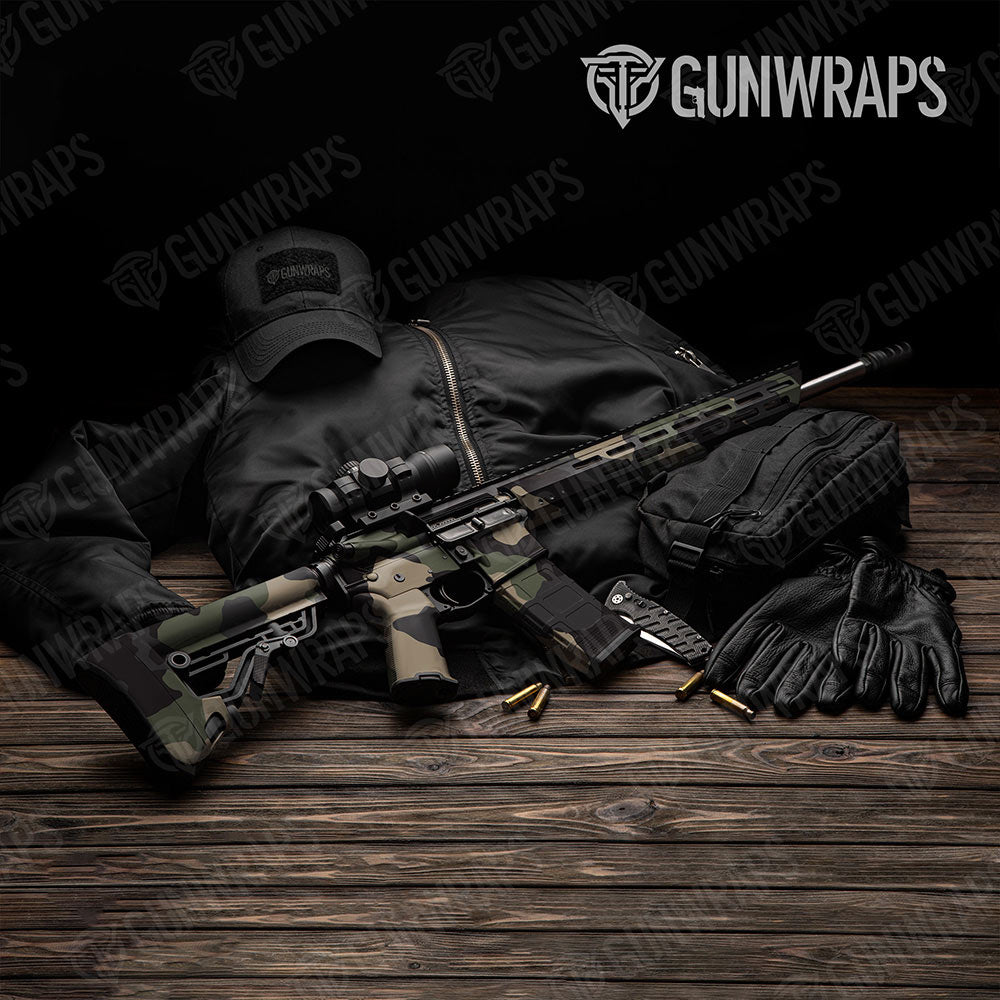 Cumulus Militant Charcoal Gun Skin Vinyl Wrap