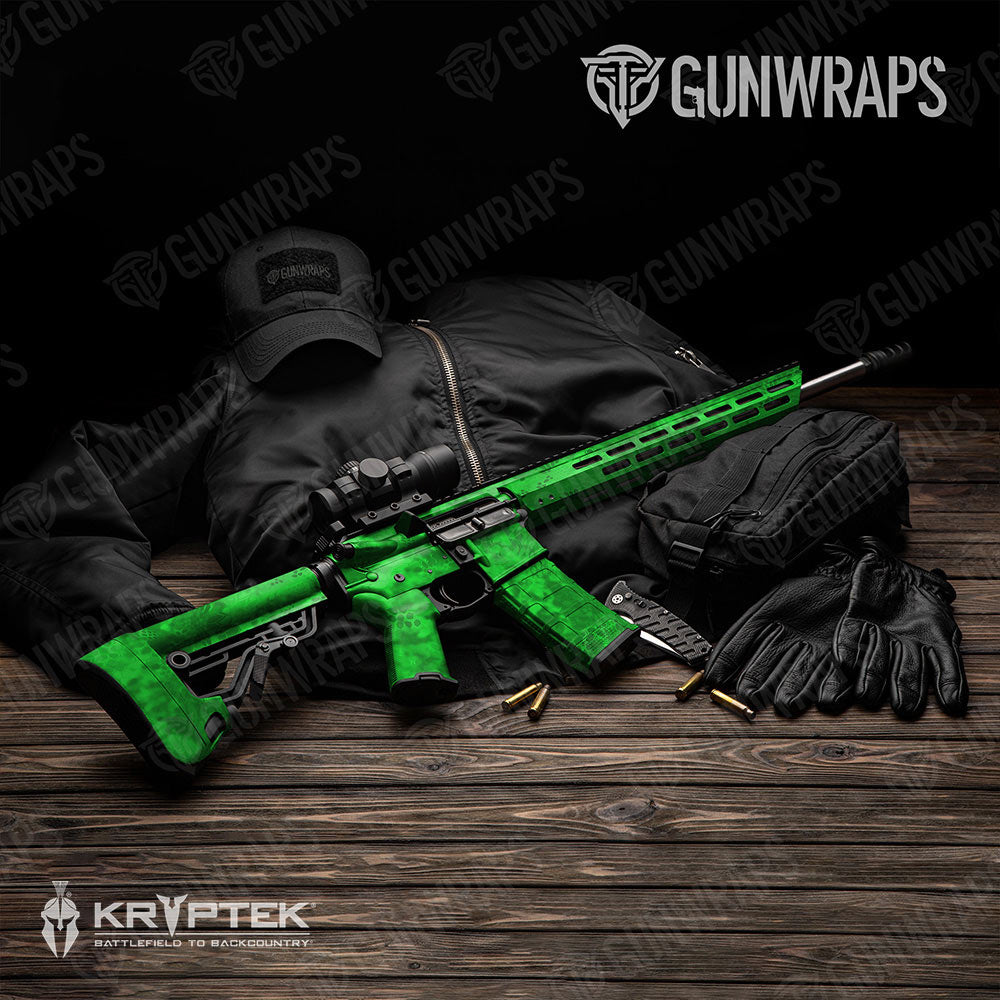 Kryptek Green Gun Skin Vinyl Wrap