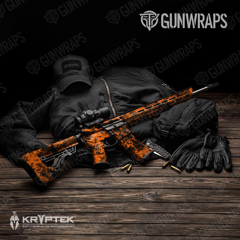 Kryptek Inferno Gun Skin Vinyl Wrap