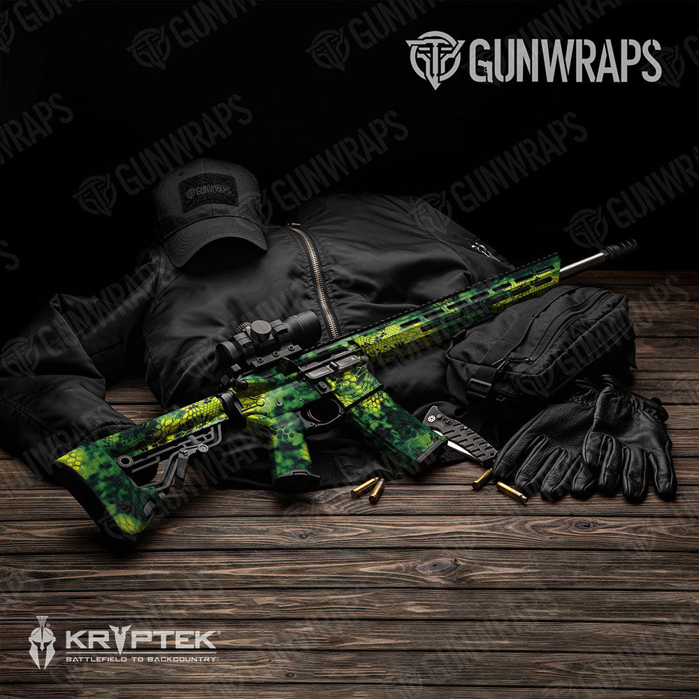 Kryptek Toxic Waste Gun Skin Vinyl Wrap