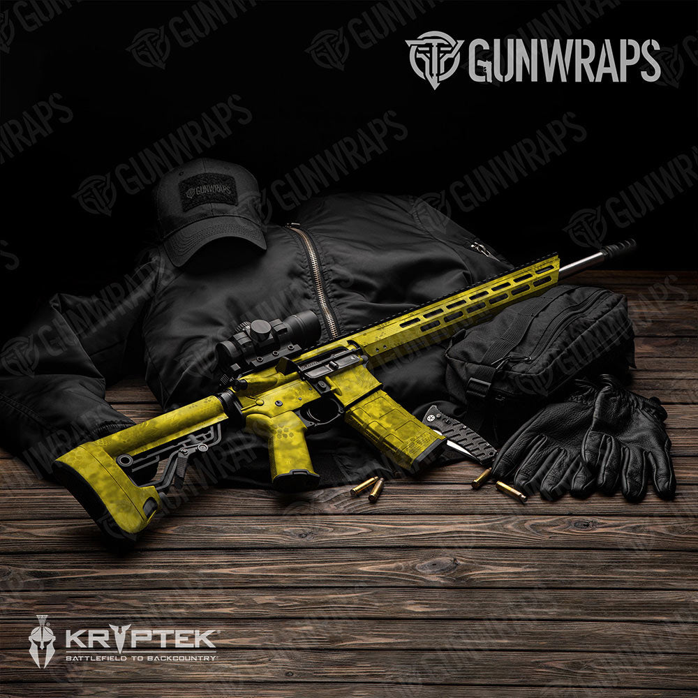 Kryptek Yellow Gun Skin Vinyl Wrap