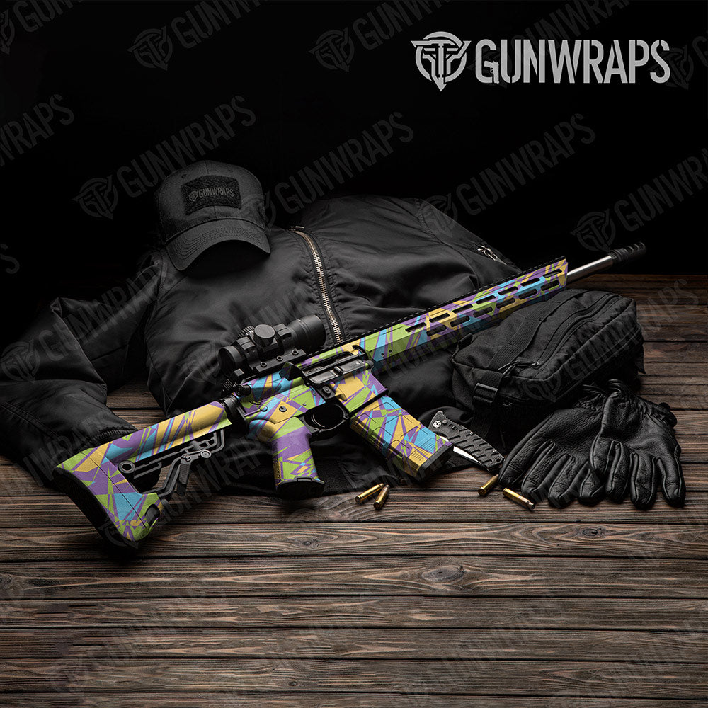Sharp Carnival Gun Skin Vinyl Wrap