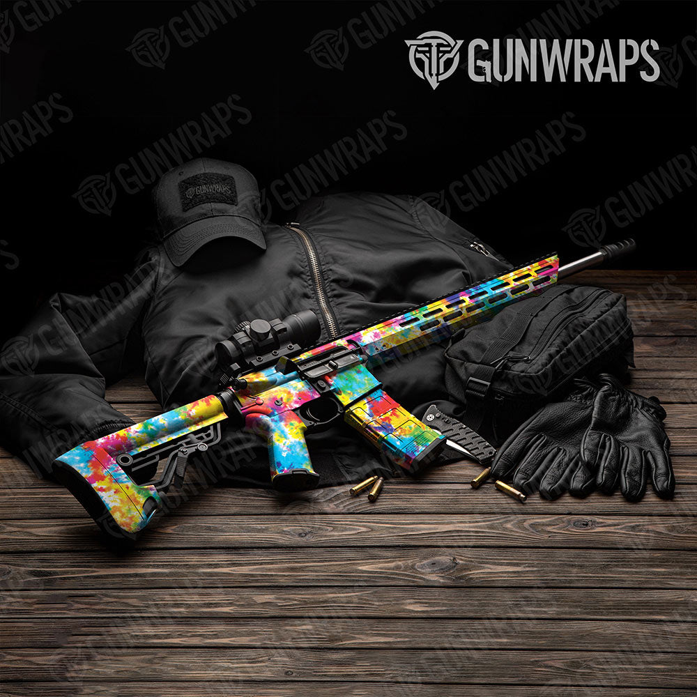 Tie Dye Classic Gun Skin Vinyl Wrap
