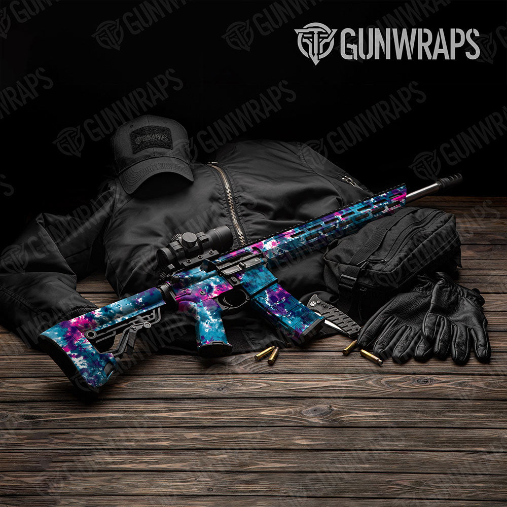 Tie Dye Teen Spirit Gun Skin Vinyl Wrap