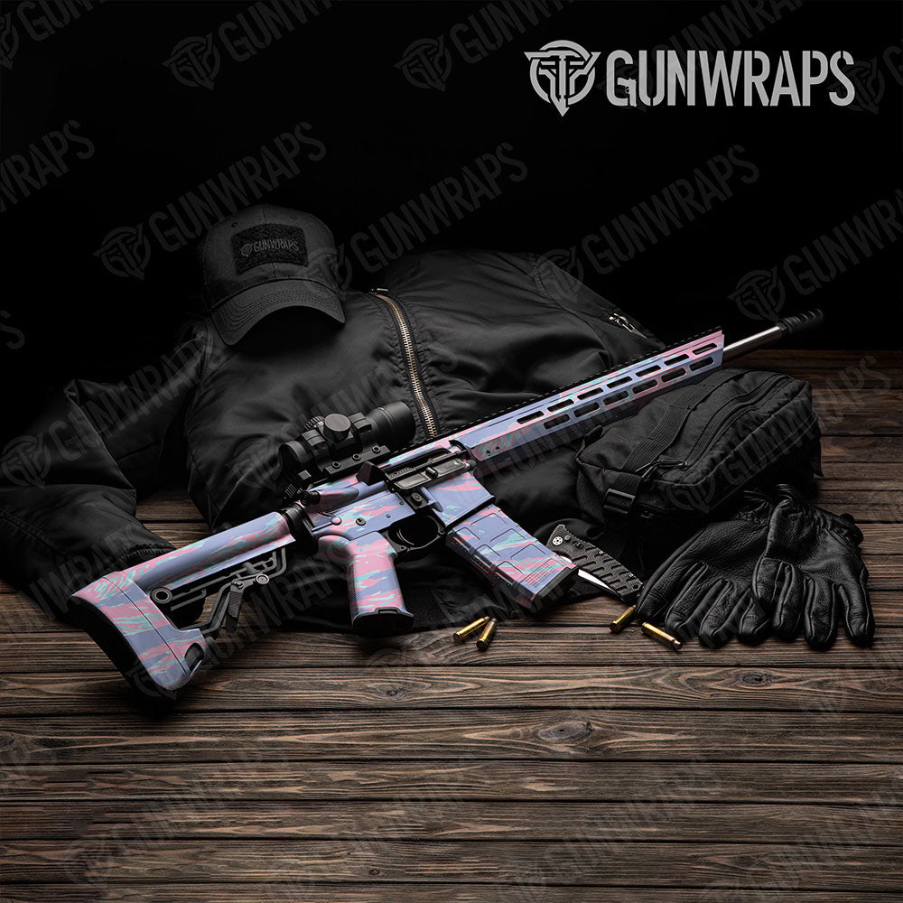 Vietnam Tiger Stripe Cotton Candy Gun Skin Vinyl Wrap