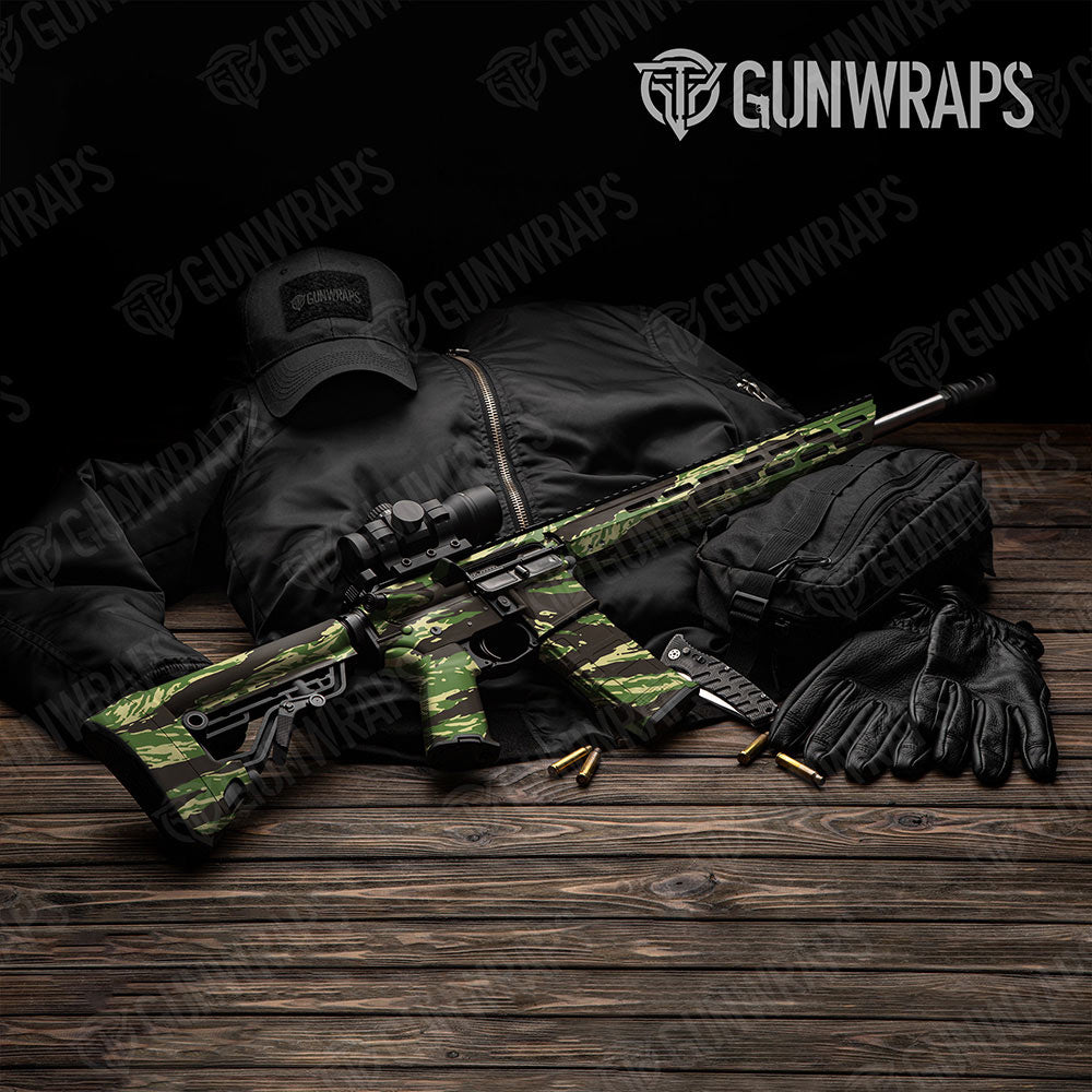 Vietnam Tiger Stripe Jungle Gun Skin Vinyl Wrap