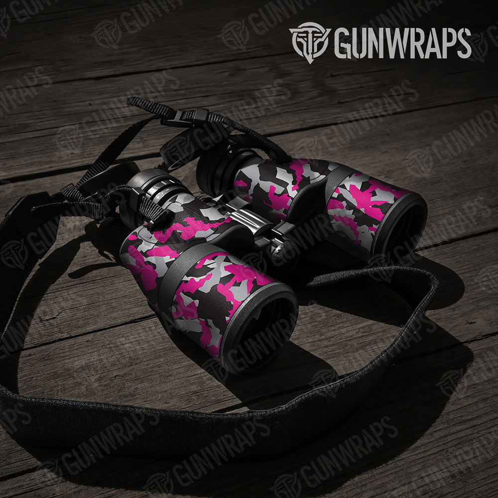 Erratic Magenta Tiger Gun Skin Vinyl Wrap