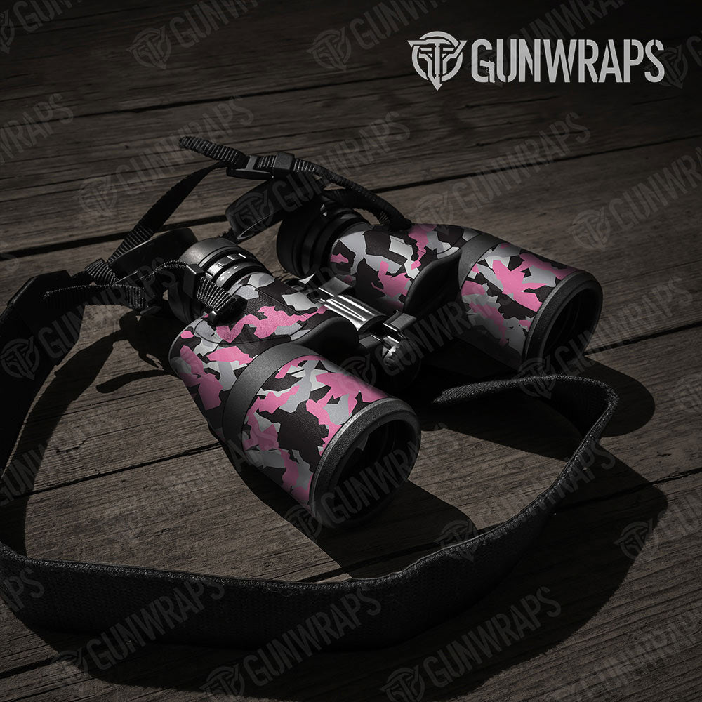 Erratic Pink Tiger Gun Skin Vinyl Wrap