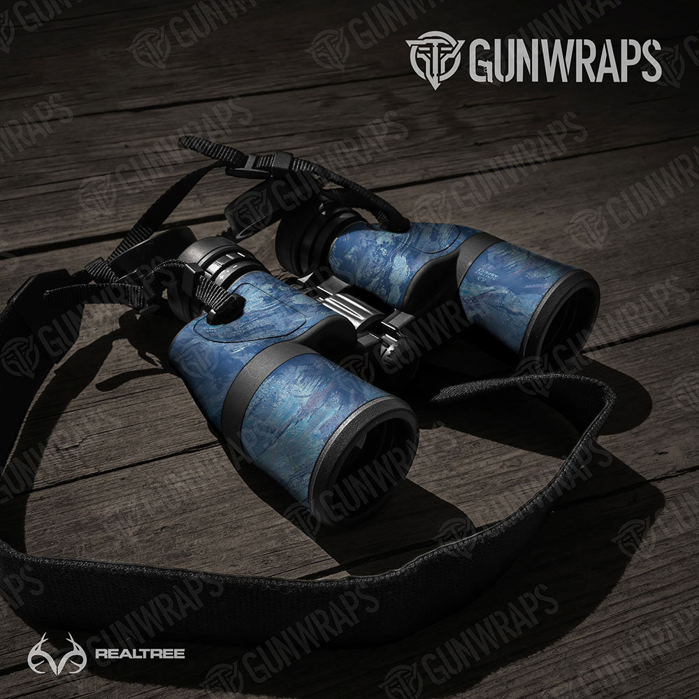 Realtree Aspect Ocean Blue Gun Skin Vinyl Wrap