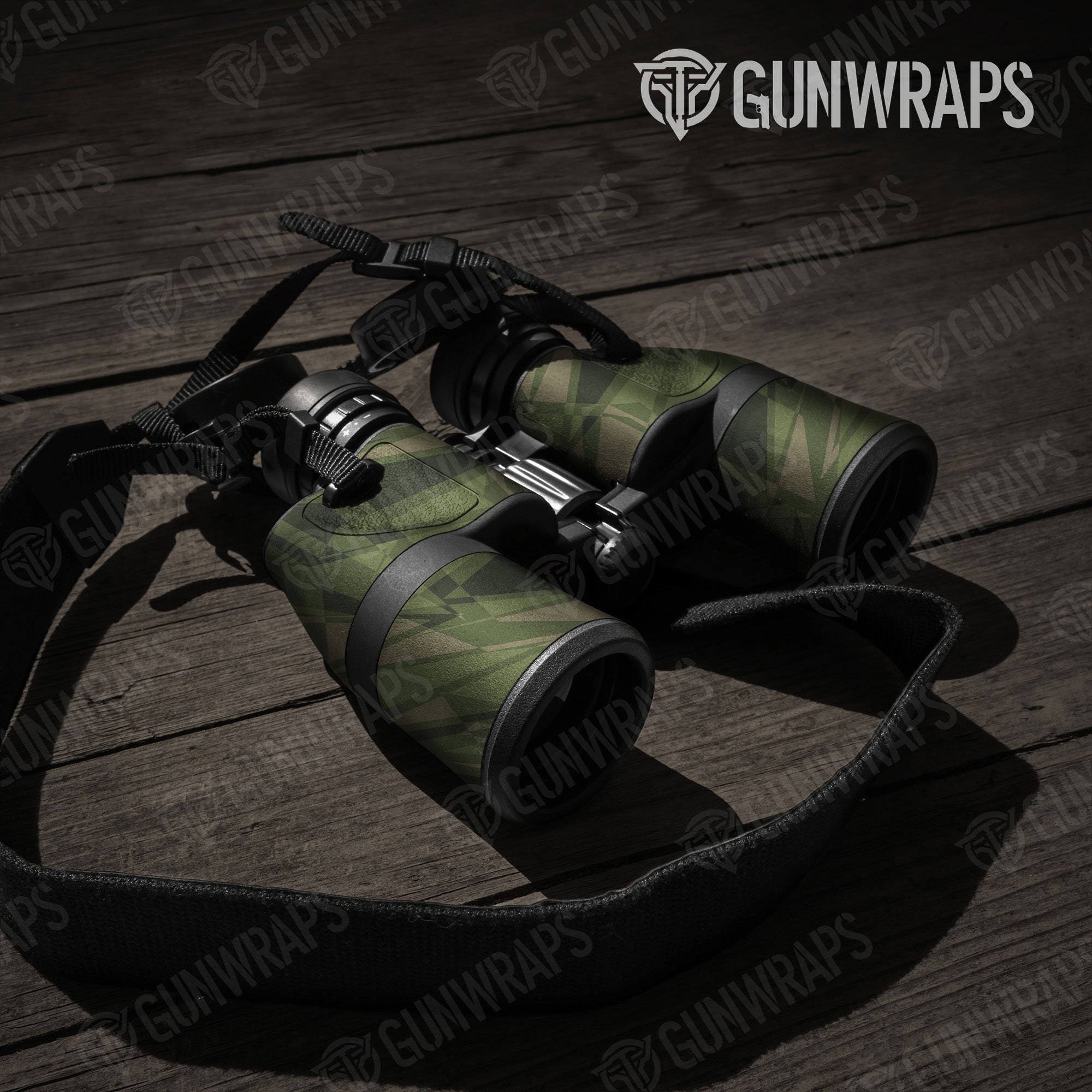 Sharp Army Green Gun Skin Vinyl Wrap