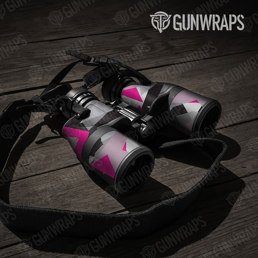 Shattered Magenta Tiger Gun Skin Vinyl Wrap