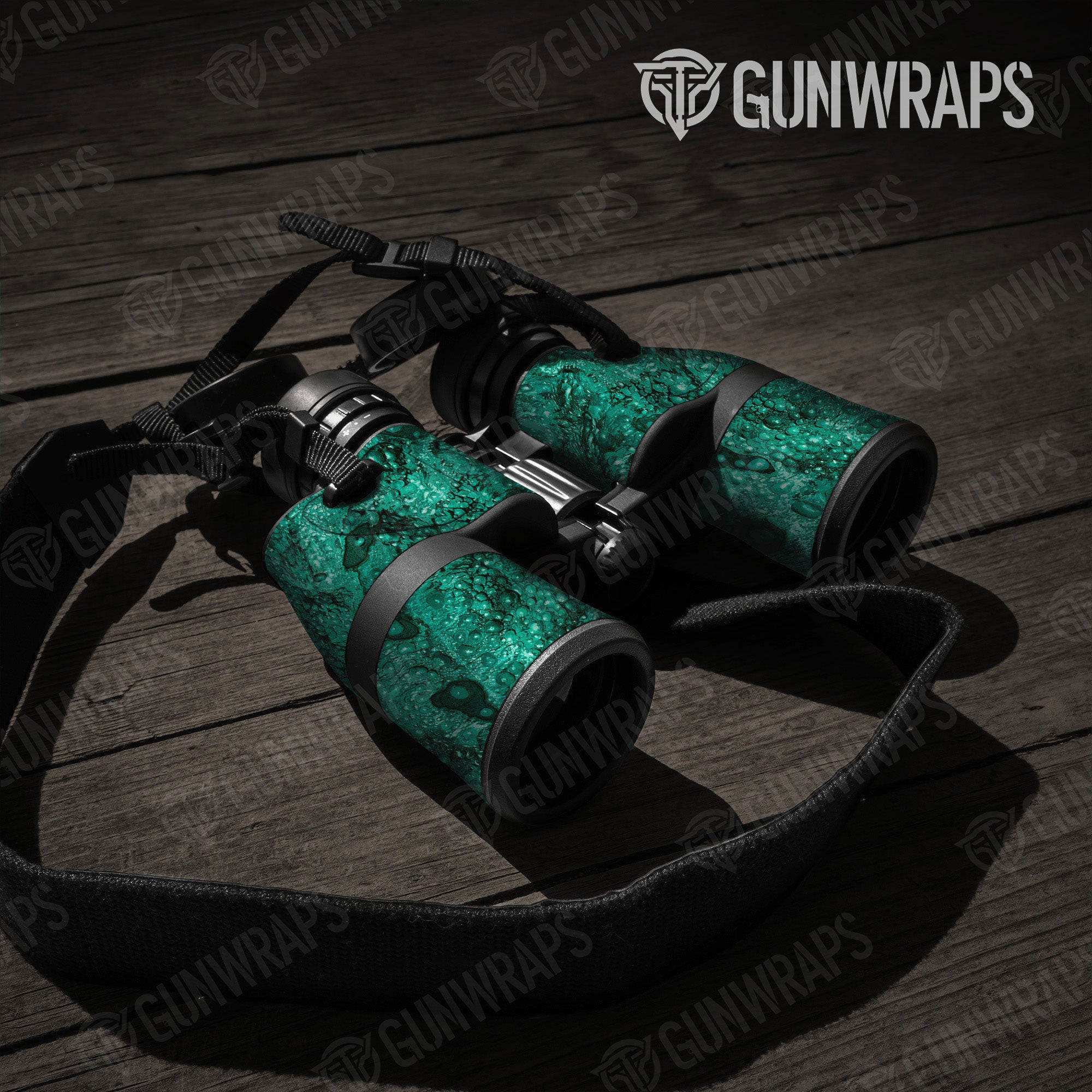 Toadaflage Teal Gun Skin Vinyl Wrap