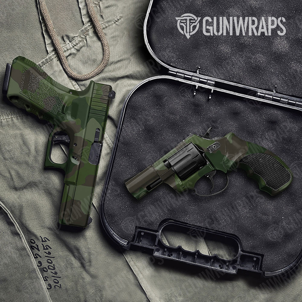 Cumulus Army Dark Green Gun Skin Vinyl Wrap