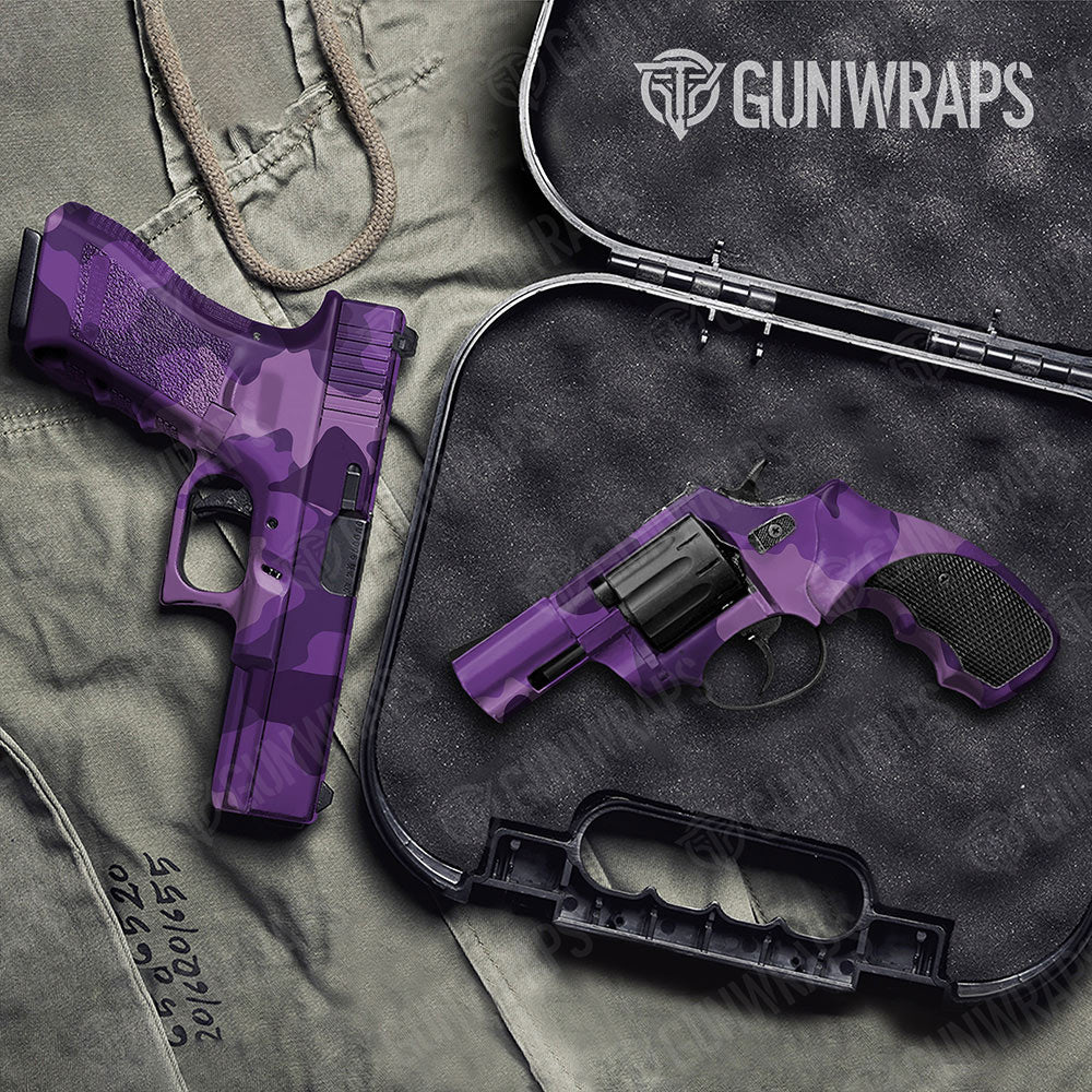 Cumulus Elite Purple Gun Skin Vinyl Wrap