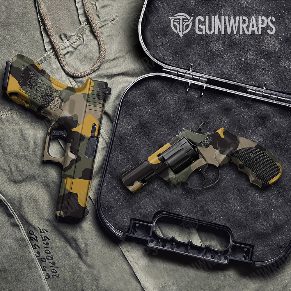 Cumulus Militant Yellow Gun Skin Vinyl Wrap
