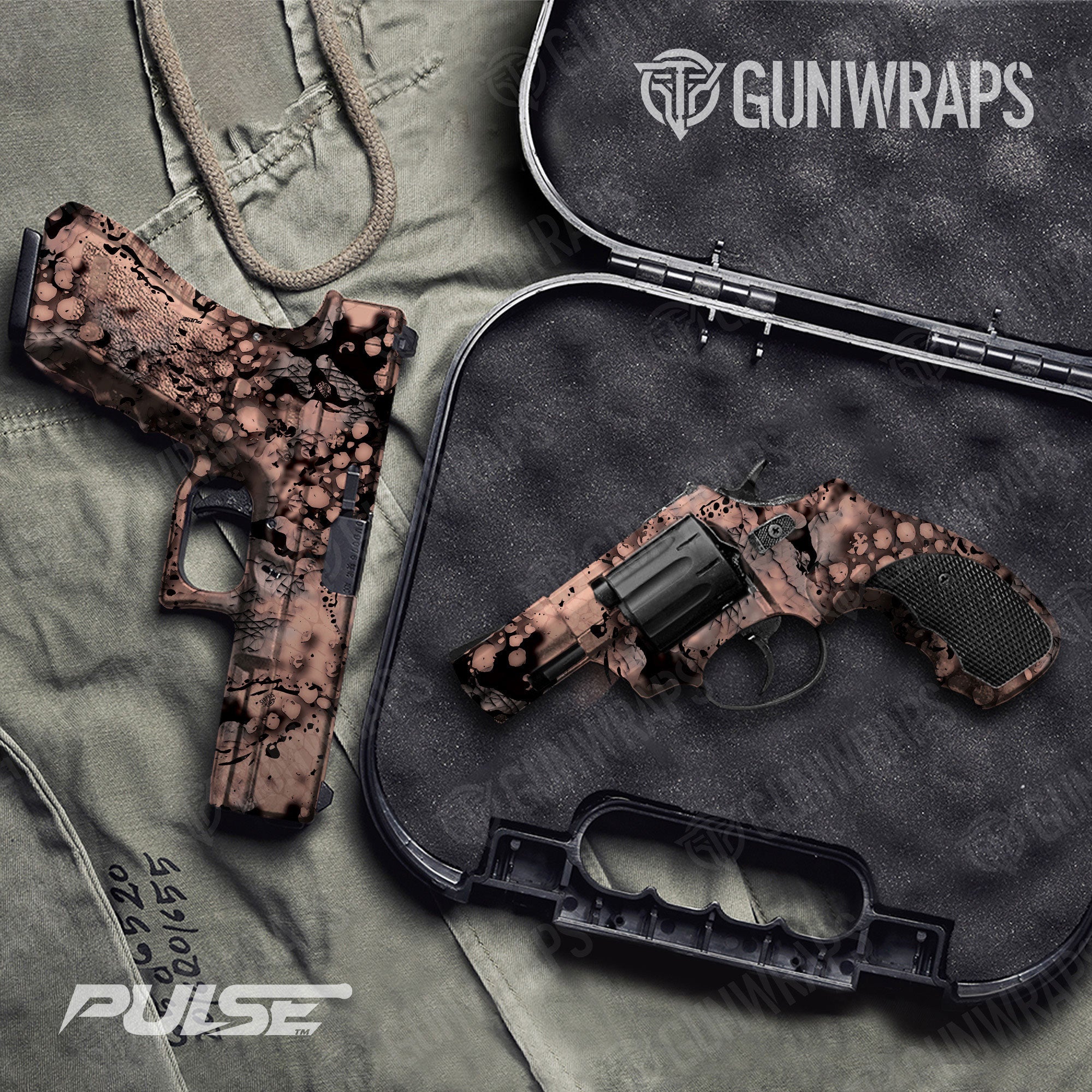 Pulse Coral Gun Skin Vinyl Wrap